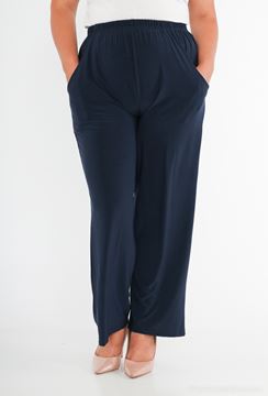 Picture of PLUS SIZE FLUID TROUSERS
